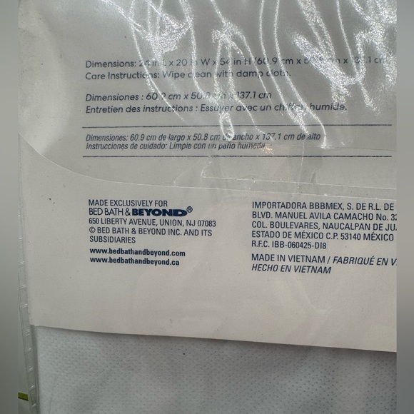 Simply Essential Jumbo Hanging Garment Bag - Closet Organization - Picture 5 of 5